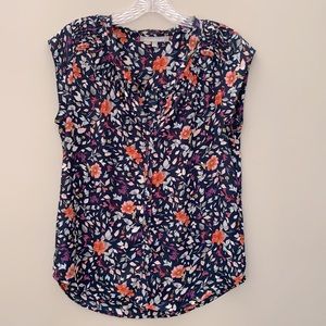 Daniel Rainn Split Neck Blouse